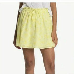 NWT Nordstrom Abound gauzy green yellow moxie floral Skirt Small